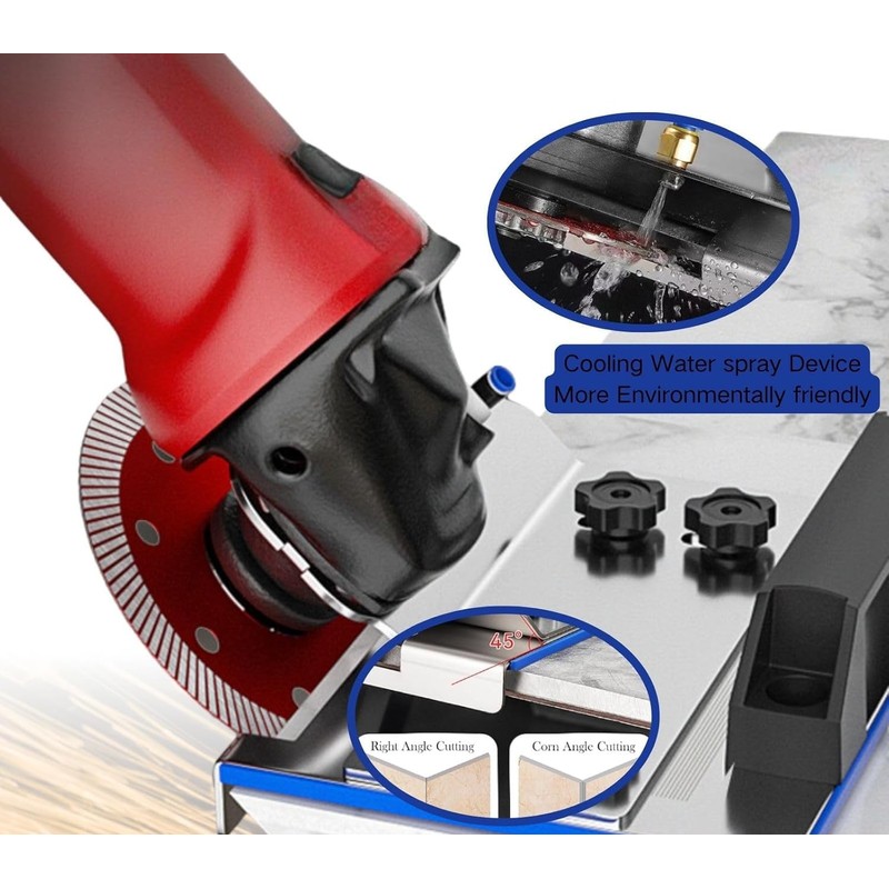 LALOCAPEYO Angle Grinder Stand Grinder Holder,100 Angle Grinder Tile Chamfering