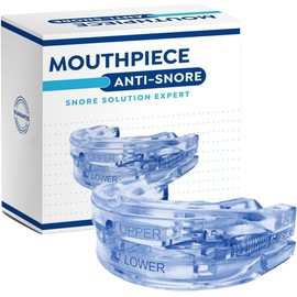 Snoring Splint, Anti Snoring Splint, Snoring Stopper, Snoring-Free Pro, Snoring Splint for Men and Women, Anti Snoring Mouthpiece (Blue, 1 Generation)