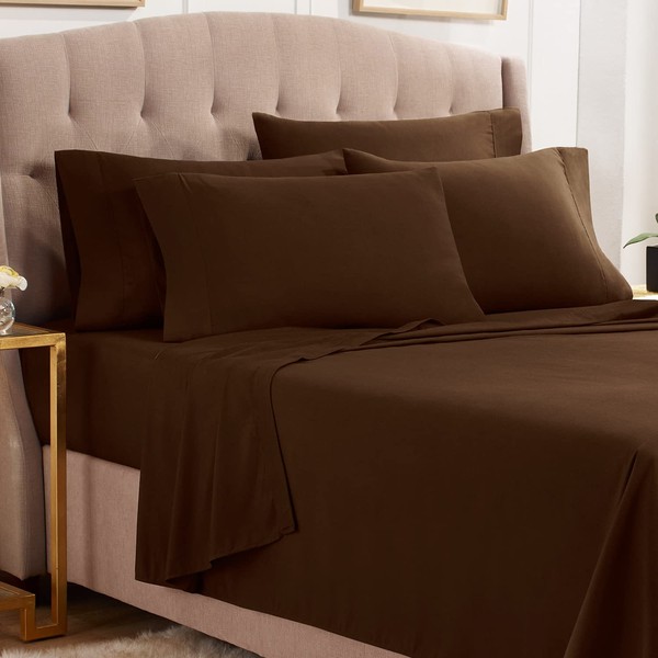 Empyrean California King Sheets Set - 110 GSM 6 Piece