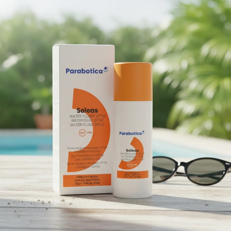 Parabotica Soleas Water Fluido Spf50