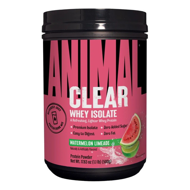 Animal Clear Whey Isolate 500g Sabor Watermelon Limeade