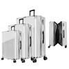3 Fundas de Equipaje Transparentes Protectoras Impermeables PVC de Maleta,