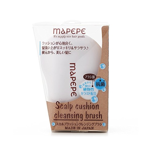 MAPEPE Scalp Cushion Cleansing Brush (Shampoo Brush)