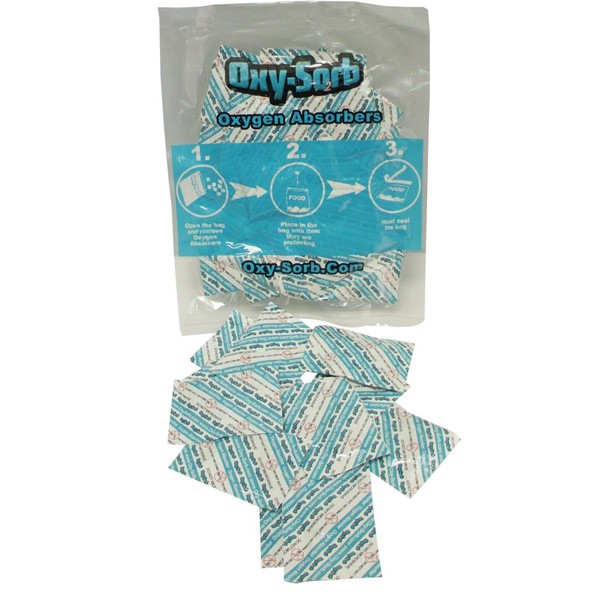 Oxy-Sorb 20-Pack Oxygen Absorber, 300cc