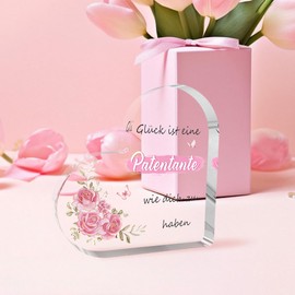 Godmother Gift for Godmother Gift Christmas for Mother's Day Valentine's Day World Women's Day, Funny Mother's Day Gifts, Birthday Gift, Useful Thank You Gifts, Acrylic Glass Plate