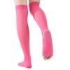 EVOPLECI PINK-L - Calcetines de compresión de punta abierta de