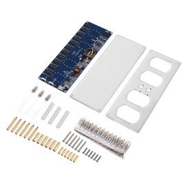 12in Digital Clock Kit PCBA 12 Digital Tube DIY Hand Made with Light Strip 1 Bag Screw