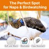 Large Cat Window Perch with Industrial-Grade Suction Cups - Solid