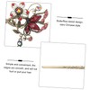 Beavorty Set of 2 Ancient Style Butterfly Hair Sticks Hair