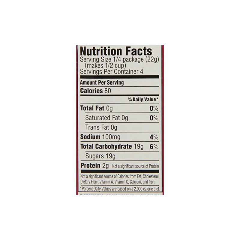 Jell-O Cherry Gelatin Mix (3 oz Boxes, Pack of 24)