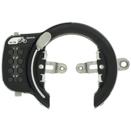 Nikko YD-4283 Circle Lock, 8 Buttons (Black)