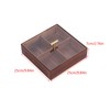Container With Cover Convenient Candy Dispenser Wood Stylish Snack Storage