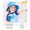 Toddler Kids Beach Hats Baby Girls Wide Brim Pink Sun