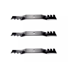 Rotary 3 Pack HD Mulching Blades Fits John Deere Z810A Z915B Z920M M136195 54"  (13805)