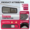 Wutist 42" W X 12" H Universal RV Window Horizontal