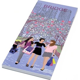 Simon Lucas Designer Bridge Score Pad - Perfect Day - Chicago Bridge