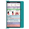 WhiteCoat Clipboard- Teal - Respiratory Edition
