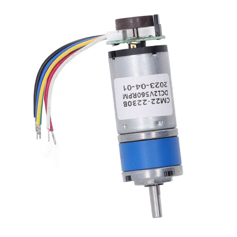 Gear Motor DC 12V Speed Reduction 560RPM 22mm Planetary Gear
