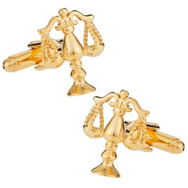 Cufflinks Specialty Store CUFF Balance of Justice Cufflinks Cufflinks n00349, Brass