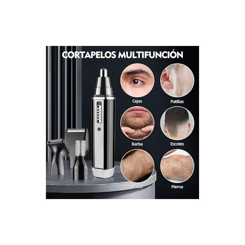 Rasuradora Nariz Cortapelos Orejas Barba Ceja