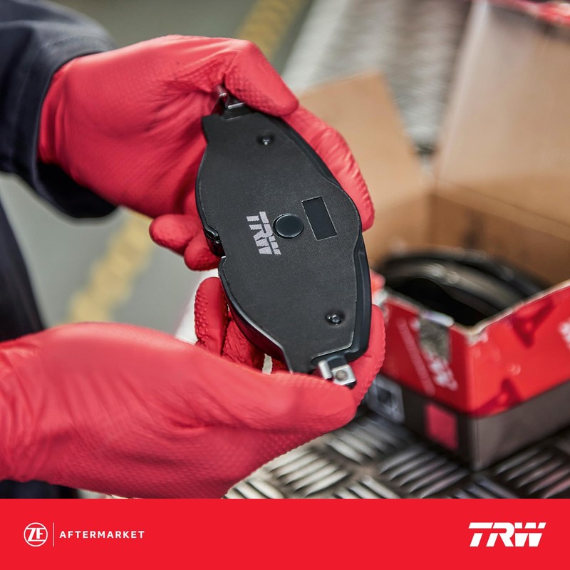 TRW GDB3474 4-Piece Brake Pad Set for Hyundai Tucson (LM,