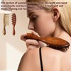 Hinbkenla Loc Comb 2Pcs Golden Sandalwood