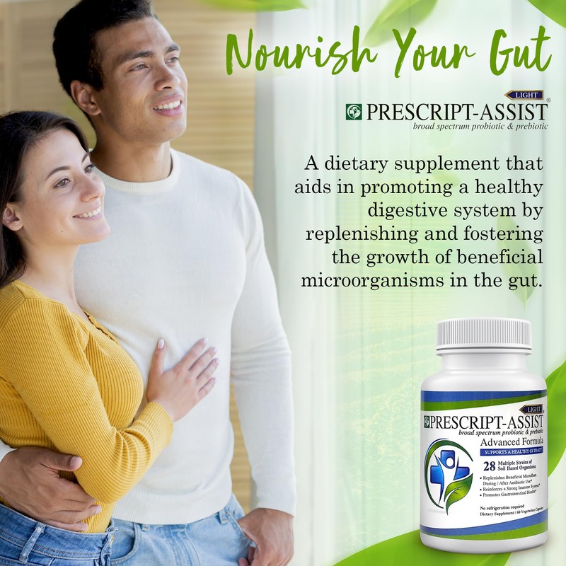 Prescript-Assist Light - 28 Strains Soil Microflora Probiotic and Prebiotic