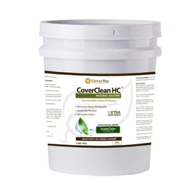 CoverClean HC Microbial Petroleum based Hydrocarbons Cleaner,HeavyDuty,Non Hazardous (5 Gal - Prof Grade)