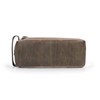Londo Genuine Leather Travel Toiletry, Makeup, Shaving Organizer Bag -