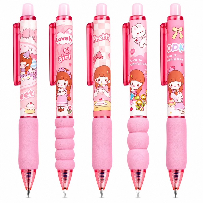 Capybara Erasable Gel Pens for Writing – Cute 0.5mm Refillable