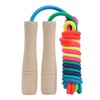 Skipping Rope Kids, Adjustable Children Jump Rope with Wooden Handle