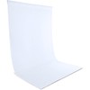 Zdada White Backdrop Screen Background,7x10ft/2.1x3M Collapsible Background Photography，Washable Polyester Photography