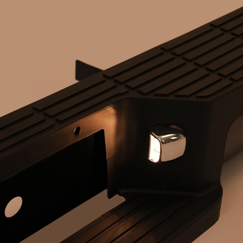HECASA Rear Step Bumper Compatible with 1993-2011 Ford Ranger Fleetside/Styleside