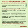 KAMaster High Temp Grill Gasket Replacement Fit Kamado Grill Classic,BBQ