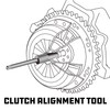 Powerbuilt Metric and SAE Clutch Alignment Tool Set, Clutch Pilot