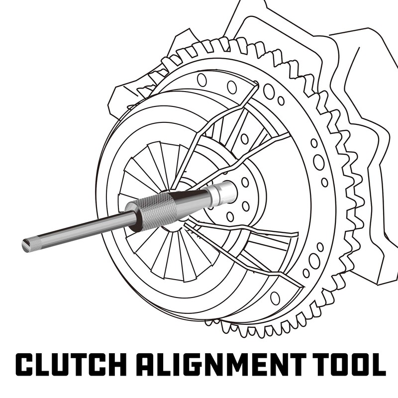 Powerbuilt Metric and SAE Clutch Alignment Tool Set, Clutch Pilot
