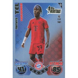 Match Attax 2024 2025 Mathys Tel Heritage Trading Card