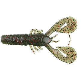 Z-MAN Turbo Craw, 4", Dark Melon Red