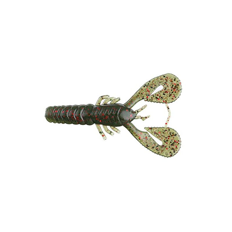 Z-MAN Turbo Craw, 4", Dark Melon Red