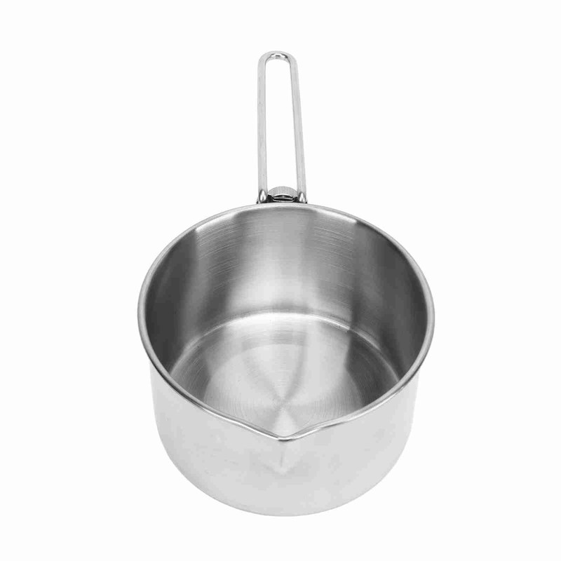Camping Pot 304 Stainless Steel Portable Camping Kettle with Foldable