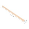 LIFKOME 6pcs Pine Wood Triangle Window Trim Strips Stylish Molding