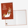 Papierdrachen Christmas Cards | 6 Christmas Greeting Cards as Folding