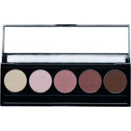 Pure Ziva Matte Rose Pink Vegan Eyeshadow Palette; Talc, Paraben & Cruelty Free