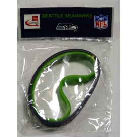 Seattle Seahawks 2 Rubber Wristbands New