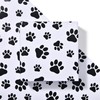 Sikiweiter Paw Print Wrapping Paper - 17 in x 16.4