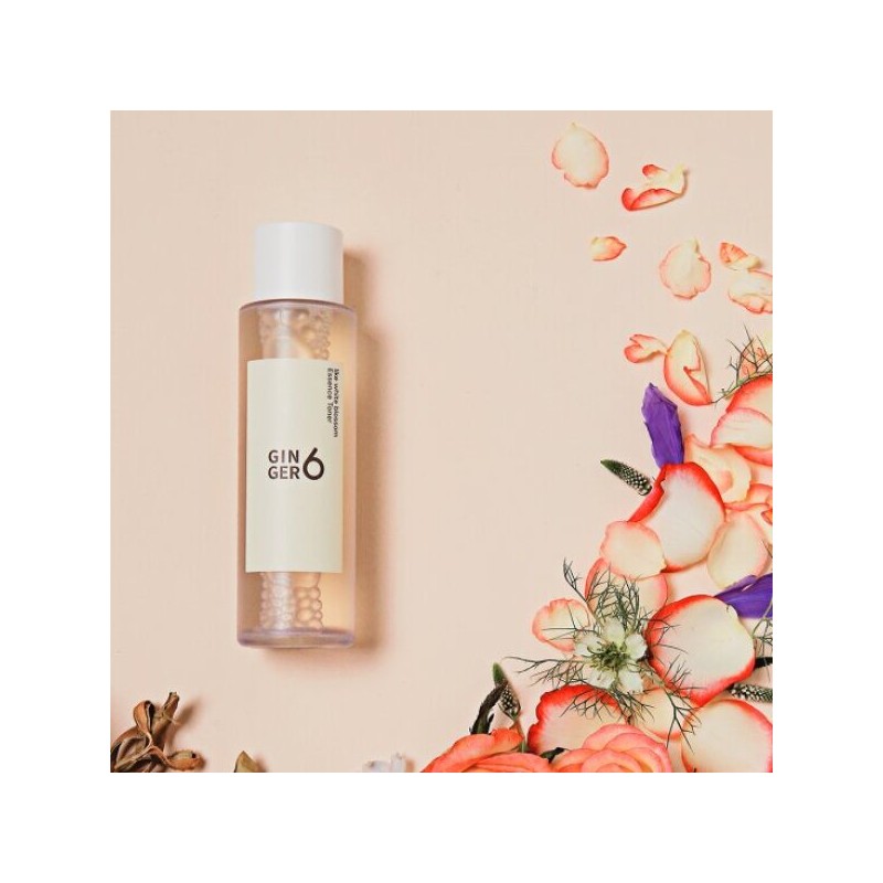Ginger 6 진저6 비건 라이크 화이트 블라썸 에센스 토너 150ml
