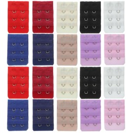 Women S Bra Extenders 20pcs Bra Extenders 2 Hooks 3 Hooks 4 Hooks Comfortable Bra Extenders 2 Hooks 3 Rows (Random Color) Bra Extension Strap