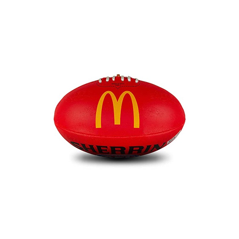 Sherrin AFL Replica All Surface Football, Red, Size 5