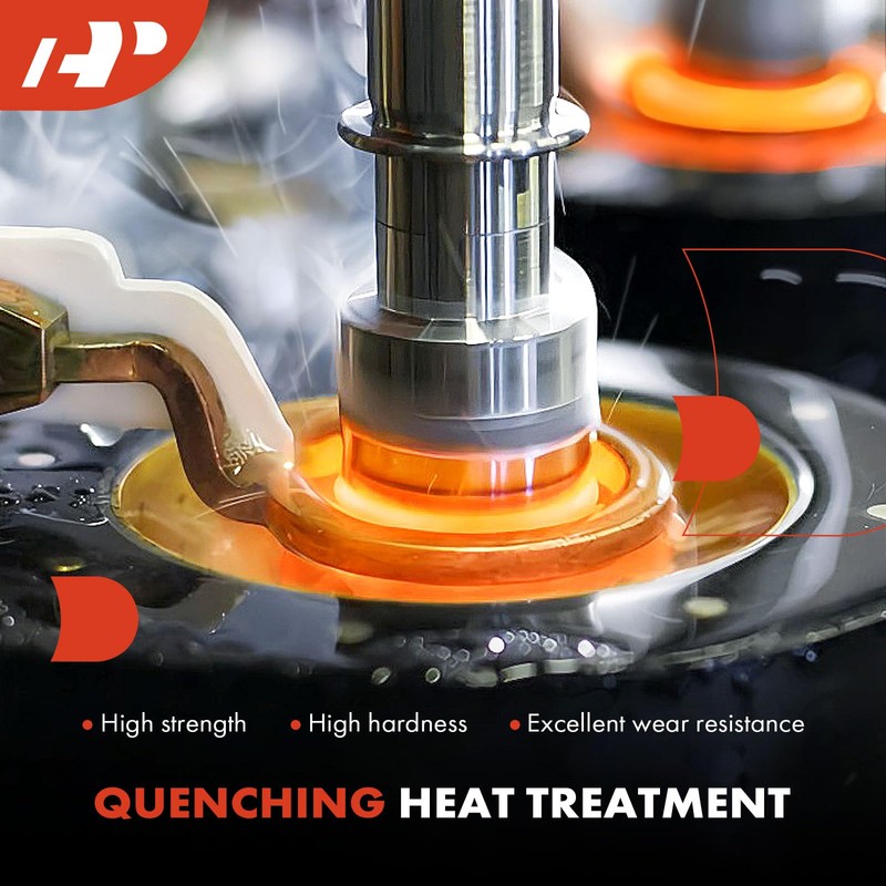 A-Premium 2 x Rear Wheel Bearing and Hub Assembly with