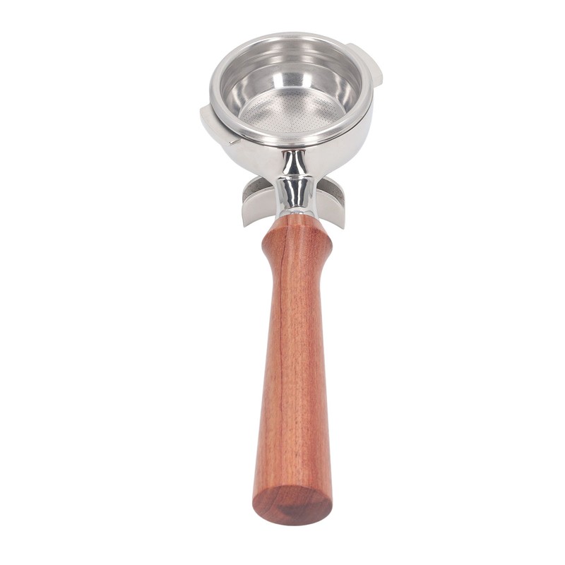 58mm Double Spouts Portafilter for Nuova Coffee Machines Stainless Steel